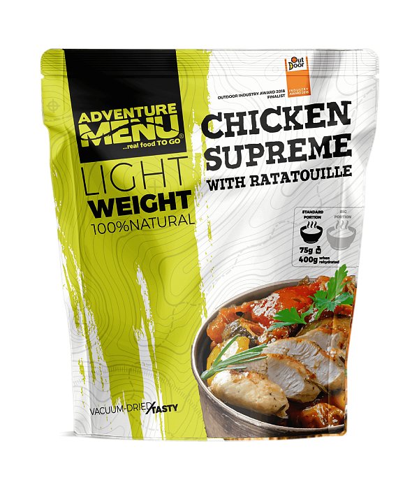 Adventure Menu Kuřecí supreme s ratatouille velká porce, velká porce